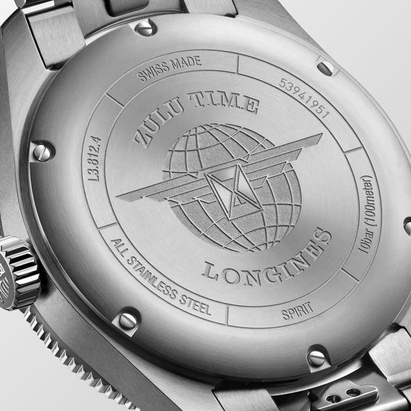 LONGINES 浪琴 Spirit Zulu Time 先行者系列世界時區腕錶 42mm L38124536