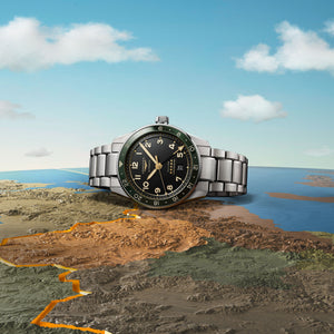 LONGINES 浪琴 Spirit Zulu Time 先行者系列世界時區腕錶 42mm L38124636