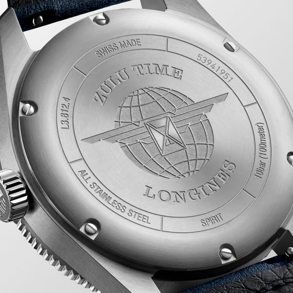 LONGINES 浪琴 Spirit Zulu Time 先行者系列世界時區腕錶 42mm L38124932