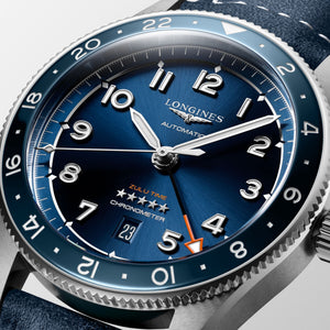LONGINES 浪琴 Spirit Zulu Time 先行者系列世界時區腕錶 42mm L38124932