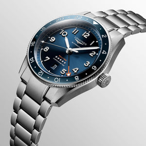 LONGINES 浪琴 Spirit Zulu Time 先行者系列世界時區腕錶 42mm L38124936