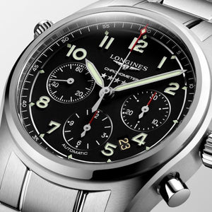 LONGINES Spirit 浪琴先行者系列 計時碼表 L38204536 42mm - 新萬國鐘錶