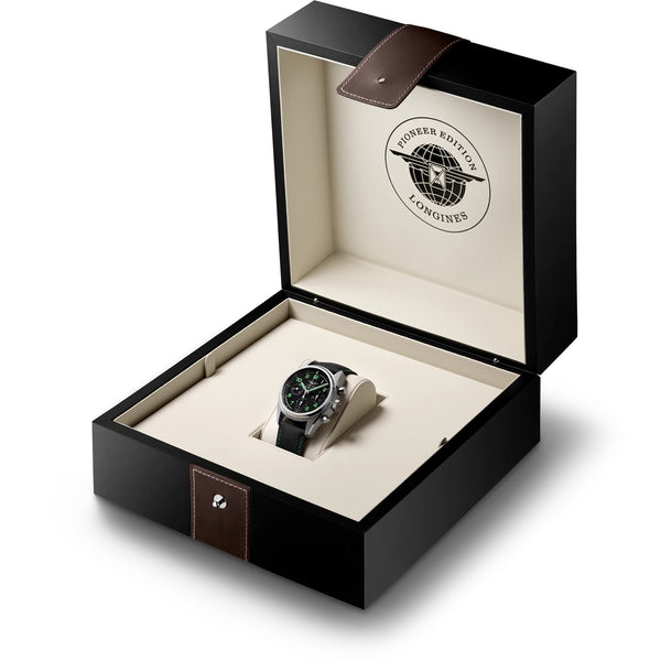 LONGINES 浪琴 Spirit Pioneer Edition 先行者系列鈦金屬特別版計時腕錶 42mm L38291532