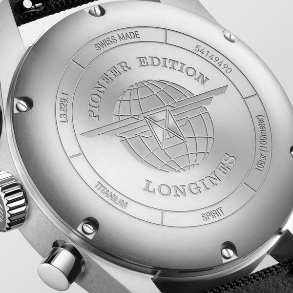LONGINES 浪琴 Spirit Pioneer Edition 先行者系列鈦金屬特別版計時腕錶 42mm L38291532