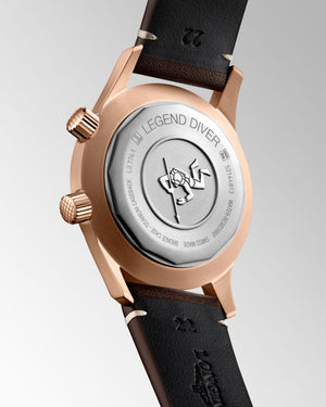 LONGINES Legend Diver 浪琴錶傳奇潛水復刻青銅腕錶 42mm  L37741502