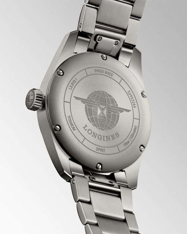 LONGINES 浪琴 Spirit 先行者系列鈦金屬機械錶 40mm L38101536