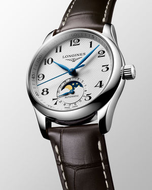 LONGINES 浪琴 MASTER 巨擘系列月相機械腕錶 34mm L24094783