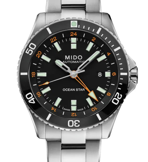 Mido Ocean Star 美度海洋之星 GMT 200米潛水機械錶 44mm M0266291105101