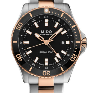 Mido Ocean Star 美度海洋之星 GMT 200米潛水機械錶 44mm M0266292205100 - 新萬國鐘錶