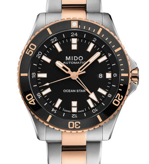 Mido Ocean Star 美度海洋之星 GMT 200米潛水機械錶 44mm M0266292205100 - 新萬國鐘錶