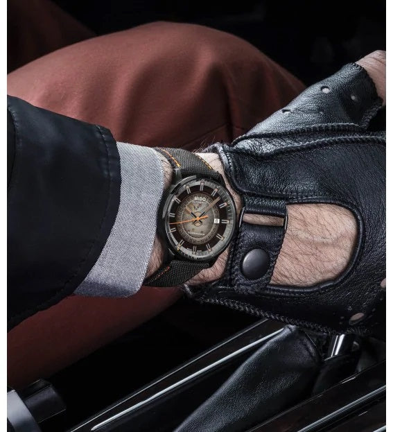 MIDO Commander Gradient 美度香榭系列 煙灰漸層機械腕錶 M0214073741100