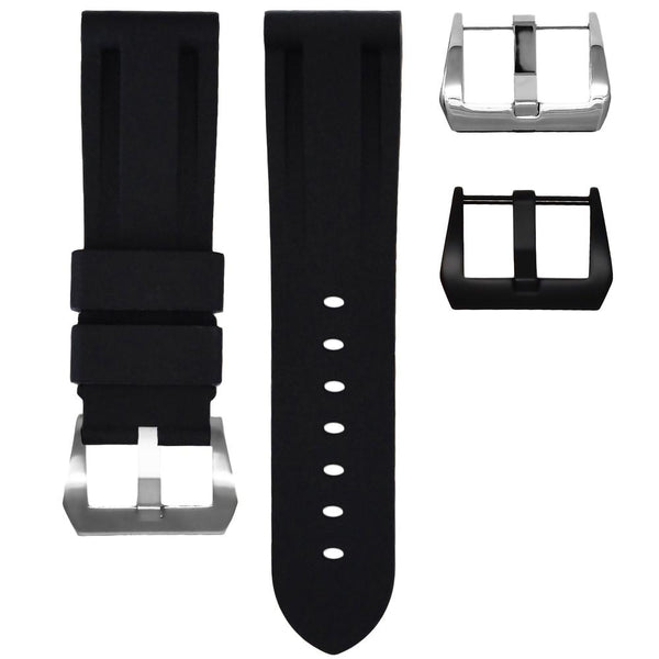 Horus Straps Panerai沛納海 - Luminor用 錶徑 42/44/47mm適用 單色橡膠錶帶 - 新萬國鐘錶