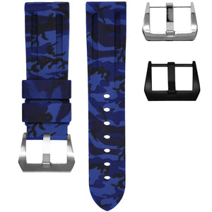 Horus Straps Panerai沛納海 - Luminor  錶徑 42/44/47mm適用 迷彩橡膠錶帶 - 新萬國鐘錶