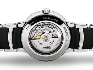 RADO 雷達錶 Centrix Automatic Open Heart 晶萃系列鏤空機械腕錶 R30178152