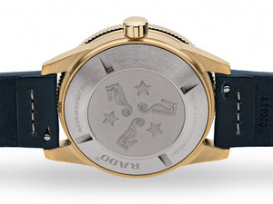 RADO 雷達錶 CAPTAIN COOK BRONZE 庫克船長青銅腕錶 藍面 42mm R32504205 - 新萬國鐘錶