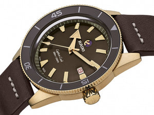 RADO 雷達錶 CAPTAIN COOK BRONZE 庫克船長青銅腕錶 棕面 42mm R32504306 - 新萬國鐘錶