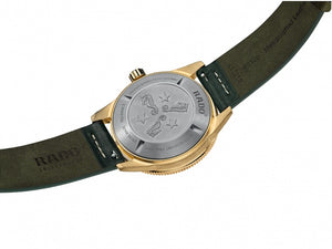 RADO 雷達錶 CAPTAIN COOK BRONZE 庫克船長青銅腕錶 綠面 42mm R32504315 - 新萬國鐘錶