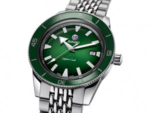 RADO 雷達錶 CAPTAIN COOK 庫克船長200米潛水機械錶 42mm R32505313 - 新萬國鐘錶