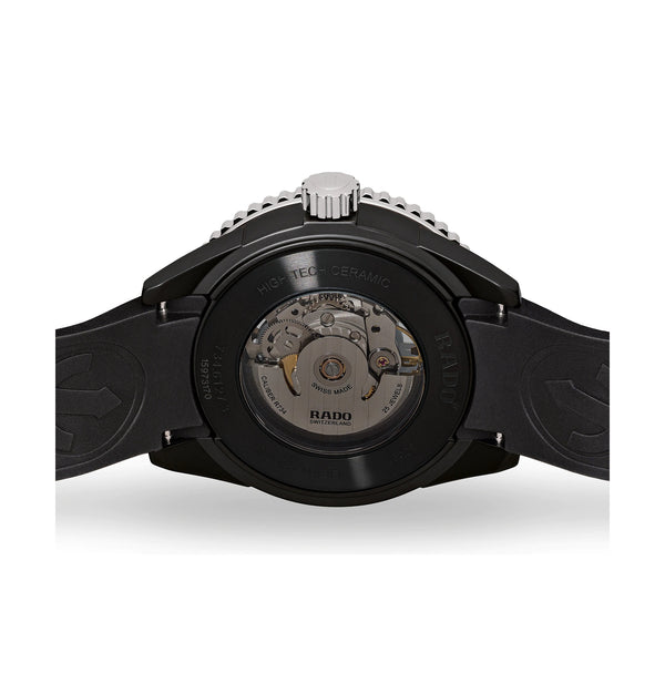 RADO 雷達錶 Captain Cook 庫克船長300米高科技陶瓷鏤空腕錶 43mm R32127156