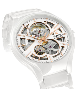 Rado 雷達錶 TRUE 真系列鏤空自動機械腕錶 R27106922