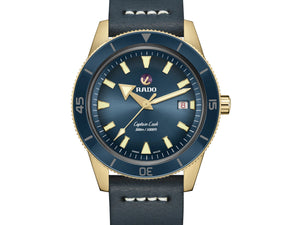 RADO 雷達錶 CAPTAIN COOK BRONZE 庫克船長青銅腕錶 藍面 42mm R32504205 - 新萬國鐘錶