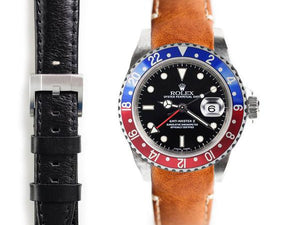 ROLEX 兩地時間 GMT MASTER I & II Everest 皮帶配穿扣 - 新萬國鐘錶