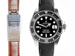 ROLEX 潛水系列 SUBMARINER Everest 皮帶配勞力士原廠帶扣 - 新萬國鐘錶