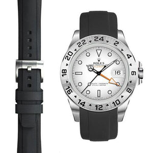 EVEREST錶帶 ROLEX EXPLORER II 探二 216570 橡膠錶帶穿扣