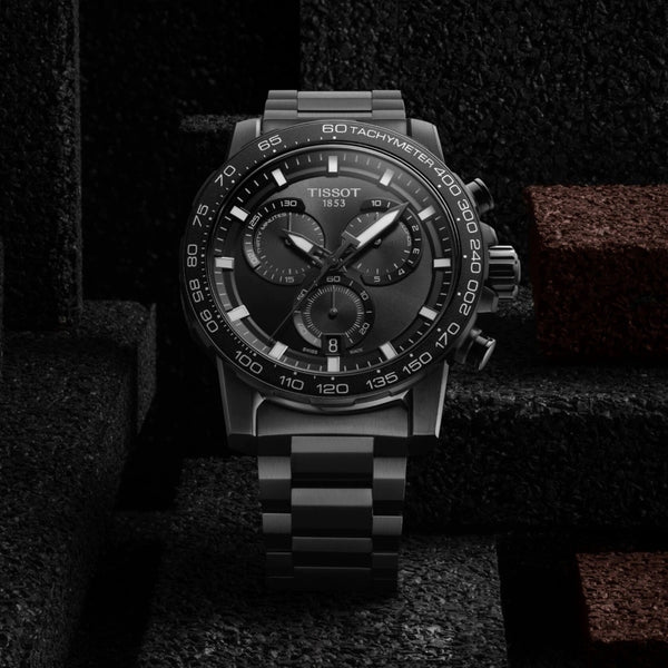 TISSOT SUPERSPORT CHRONO 天梭三眼計時手錶 45.5mm T1256173305100
