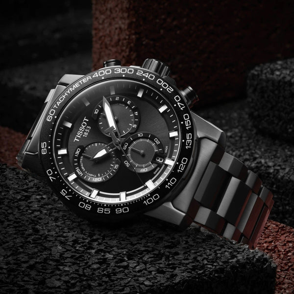 TISSOT SUPERSPORT CHRONO 天梭三眼計時手錶 45.5mm T1256173305100