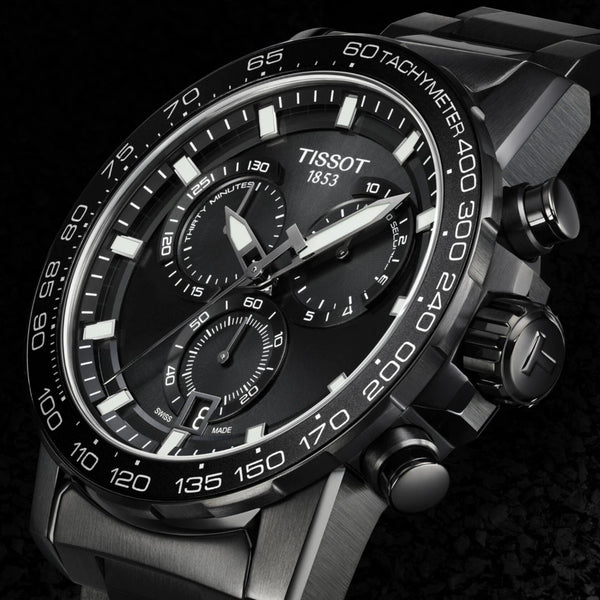 TISSOT SUPERSPORT CHRONO 天梭三眼計時手錶 45.5mm T1256173305100