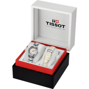 TISSOT 天梭 T-My Lady 珍珠貝女士腕錶 29.3mm T1320101111100