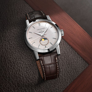 LONGINES 浪琴 HERITAGE 1832系列月相機械錶 40mm L48264922