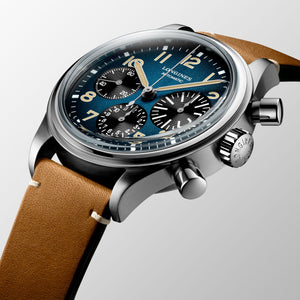 LONGINES Avigation BigEye 復刻大眼鈦金屬計時碼錶 L28161932