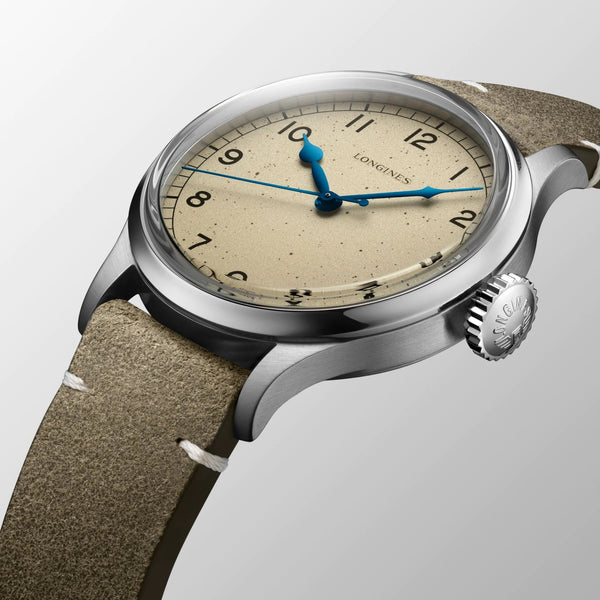 LONGINES 浪琴 Heritage Military 復刻機械軍錶 38.5mm L28194932