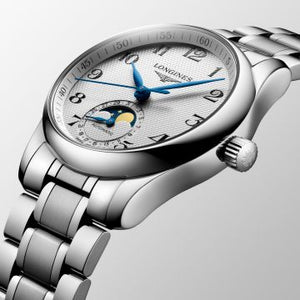 LONGINES 浪琴 MASTER 巨擘系列月相機械腕錶 34mm L24094786
