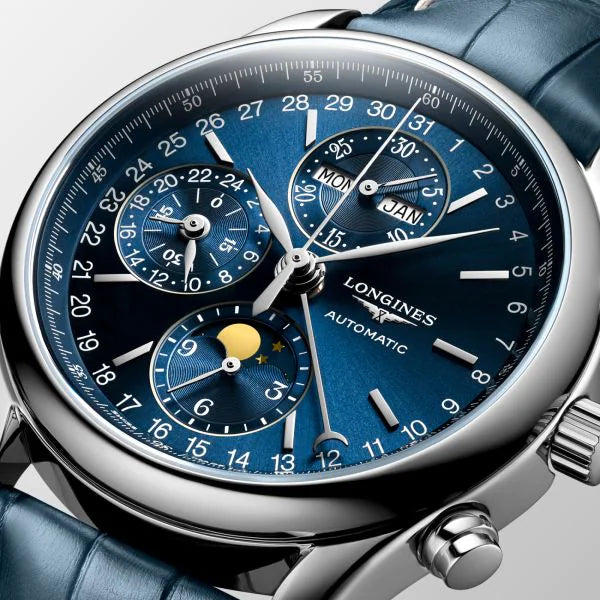 LONGINES Master 浪琴巨擘系列全日曆月相計時碼錶 40mm L26734920