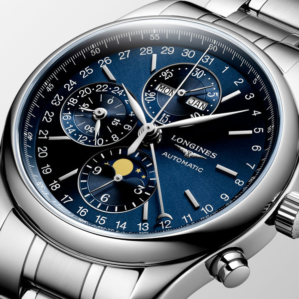 LONGINES Master 浪琴巨擘系列全日曆月相計時碼錶 42mm L27734926