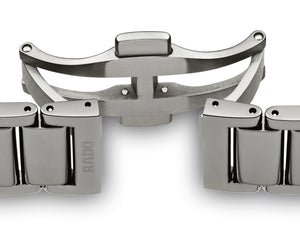 RADO 雷達錶 TRUE Squre 真我系列方形高科技陶瓷綠面自動機械腕錶 R27077312