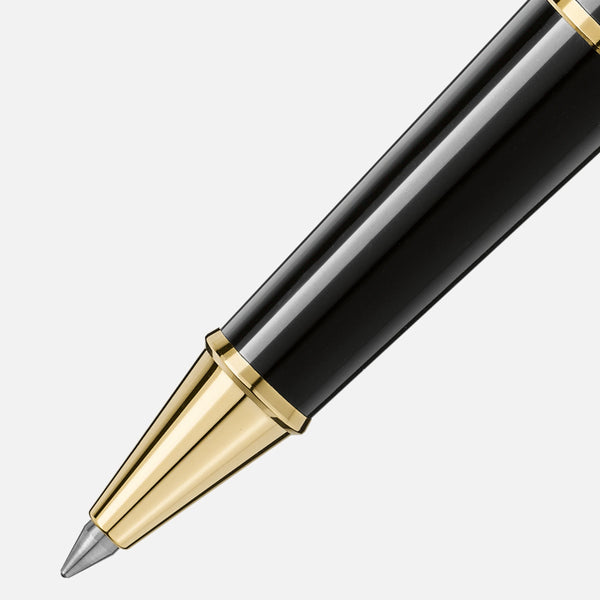 MontBlanc 萬寶龍大師傑作鍍金質鋼珠筆 12890