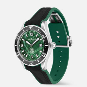 MontBlanc 萬寶龍 Iced Sea 系列綠色冰川專賣店特別版 41mm MB130810