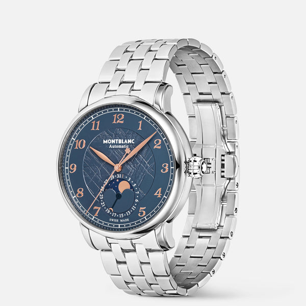 MontBlanc Star Legacy 萬寶龍明星傳承系列月相腕錶1786枚限量版 42mm 129631
