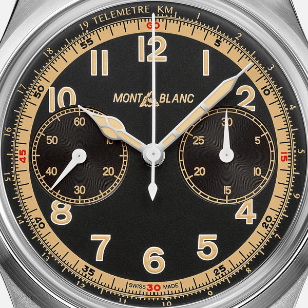 MontBlanc 1858 萬寶龍 1858系列單按把計時碼錶 125582