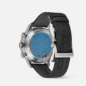 MontBlanc 萬寶龍 1858 系列 0 Oxygen 零氧 The 8000  世界時區計時碼錶 44mm 130811