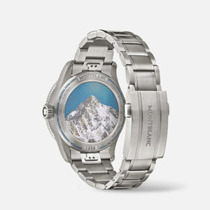 MontBlanc 萬寶龍 1858 Geosphere 世界時區 0 Oxygen 零氧 The 8000 鈦金屬特別版腕錶 42mm 130982