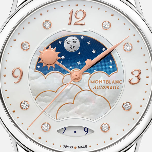 MontBlanc 萬寶龍 Bohème 寶曦系列晝夜顯示自動腕錶 34mm 129760