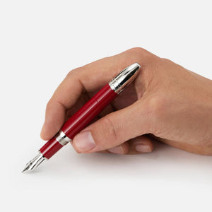 MontBlanc 萬寶龍 著名人物系列恩佐 法拉利 Enzo Ferrari 特別版 鋼筆F尖 127173