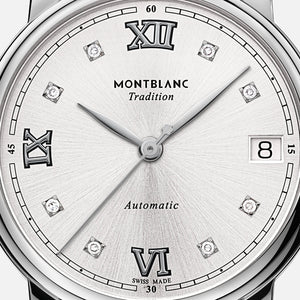 MontBlanc Tradition 萬寶龍傳統系列日期自動腕錶 32mm 128689