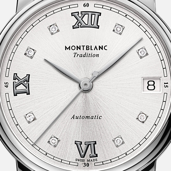 MontBlanc Tradition 萬寶龍傳統系列日期自動腕錶 32mm 128689