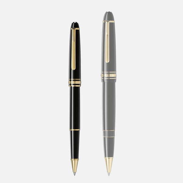 MontBlanc 萬寶龍大師傑作鍍金質鋼珠筆 12890